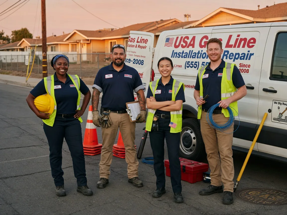 Gas Line Installation company in Pickett, WI